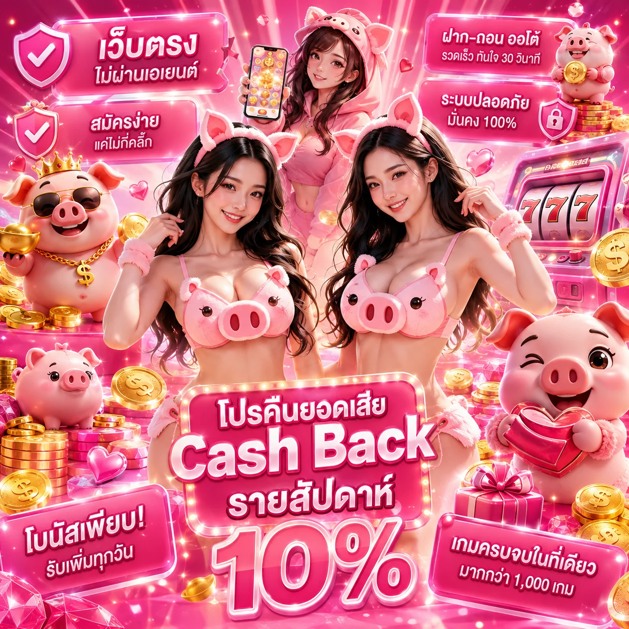 	โปรโมชั่นสมาชิกใหม่ AMB96 รับโบนัส 100%	
